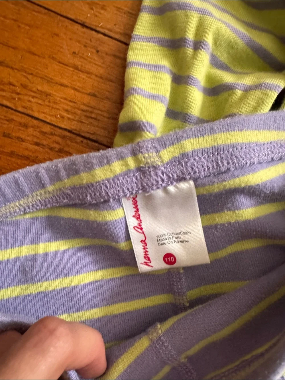 Hanna Andersson cotton matching set 4t-5T